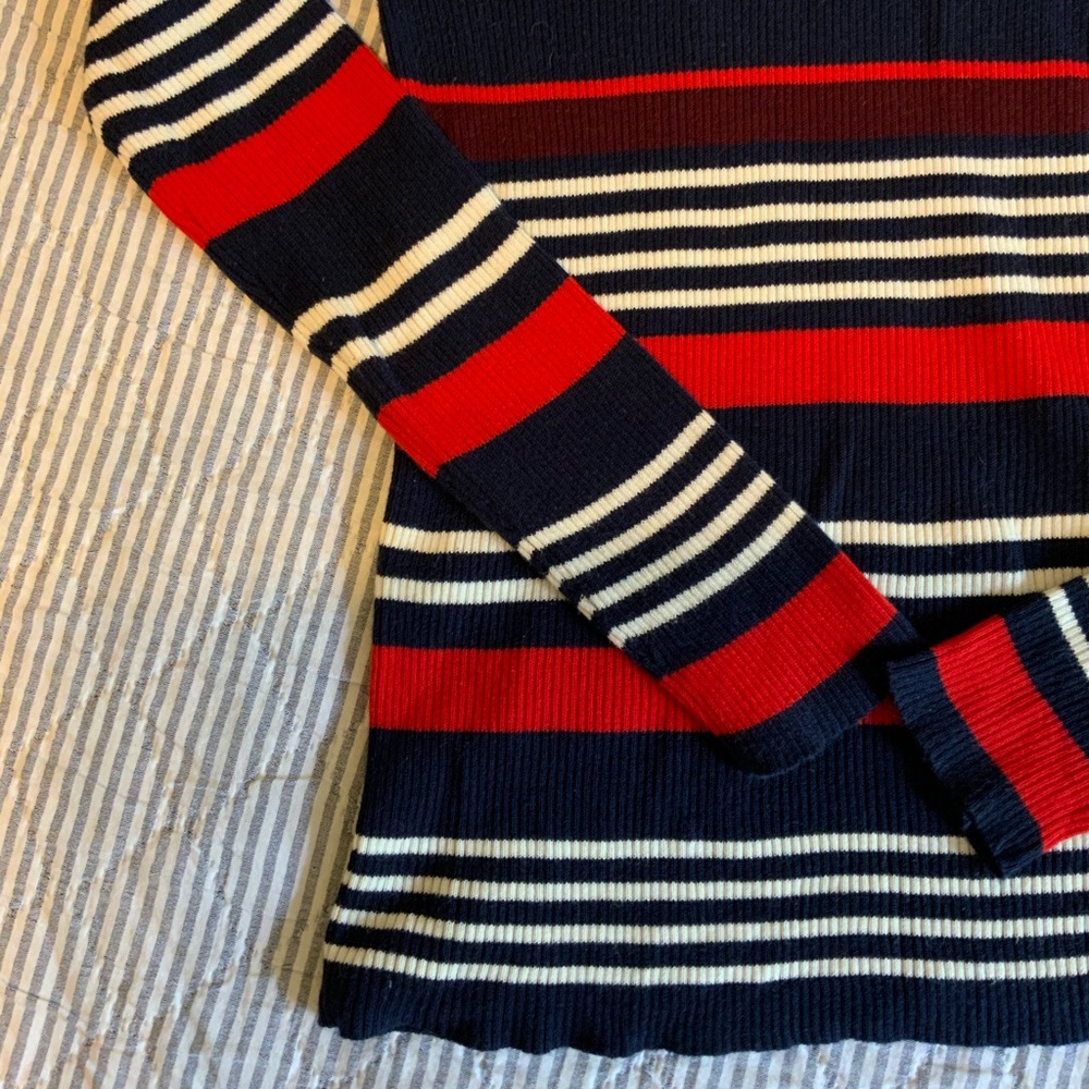Halogen Ribbed Striped Sweater - Picture 5 of 6